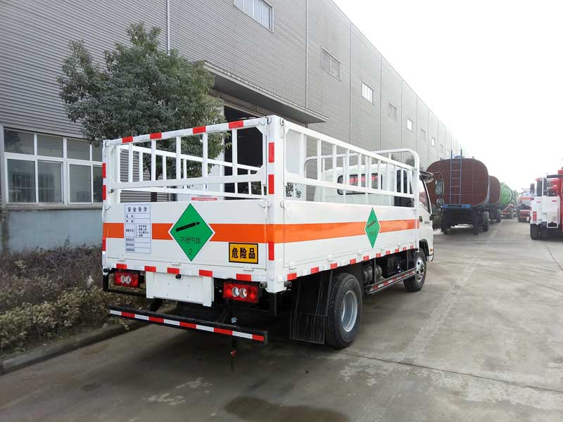 福田奧鈴4.1米（藍(lán)牌）氣瓶車(chē)