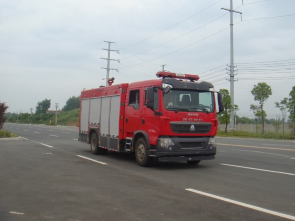 豪沃水罐消防車5噸（國五）