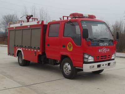 國(guó)六2噸五十鈴水罐消防車(chē)