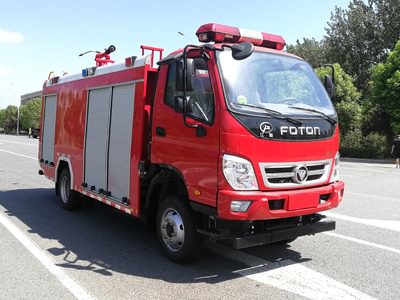 3噸四驅(qū)越野森林水罐消防車(chē)