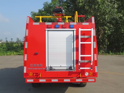 藍(lán)牌四驅(qū)越野森林水罐消防車